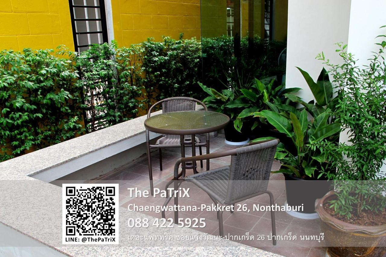 The Patrix Chaengwattana Aparthotel Nonthaburi Exterior photo