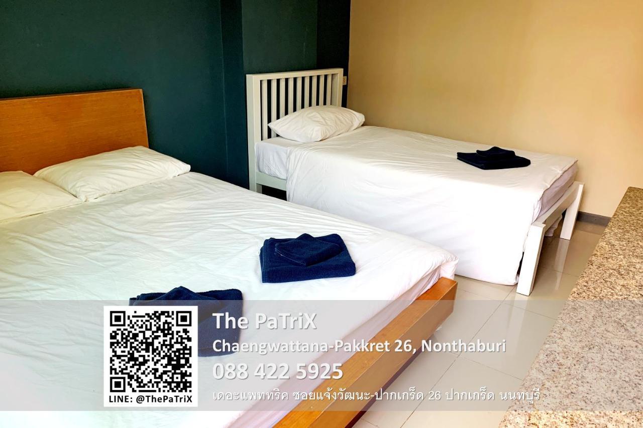 The Patrix Chaengwattana Aparthotel Nonthaburi Exterior photo