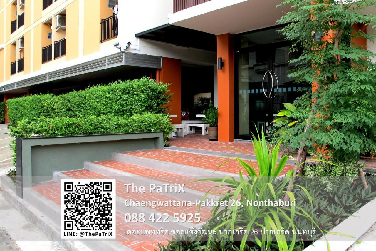 The Patrix Chaengwattana Aparthotel Nonthaburi Exterior photo