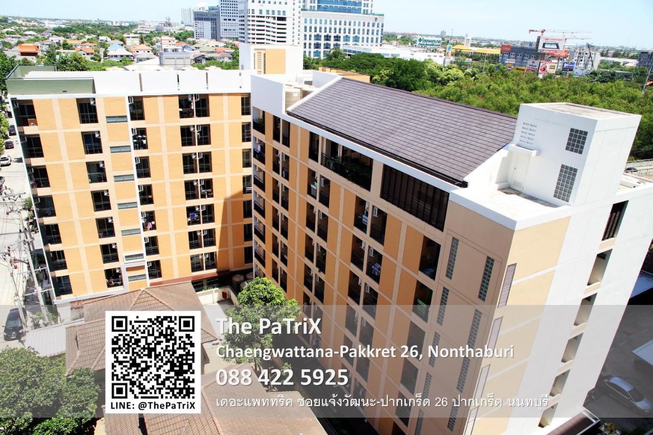 The Patrix Chaengwattana Aparthotel Nonthaburi Exterior photo