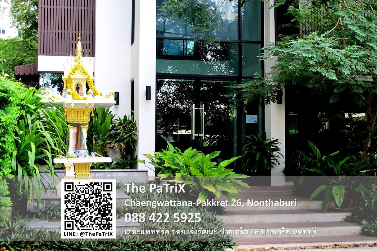 The Patrix Chaengwattana Aparthotel Nonthaburi Exterior photo