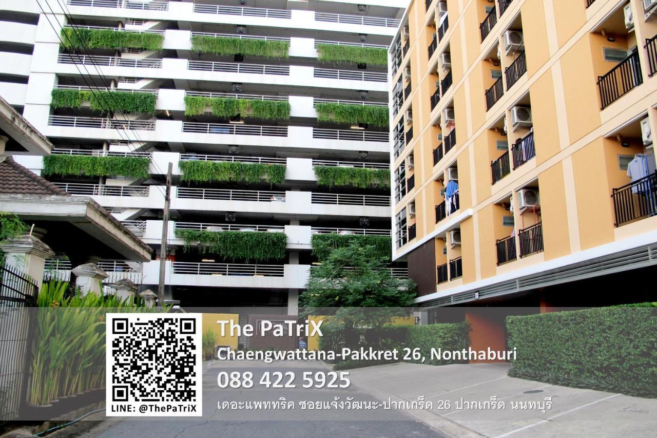 The Patrix Chaengwattana Aparthotel Nonthaburi Exterior photo